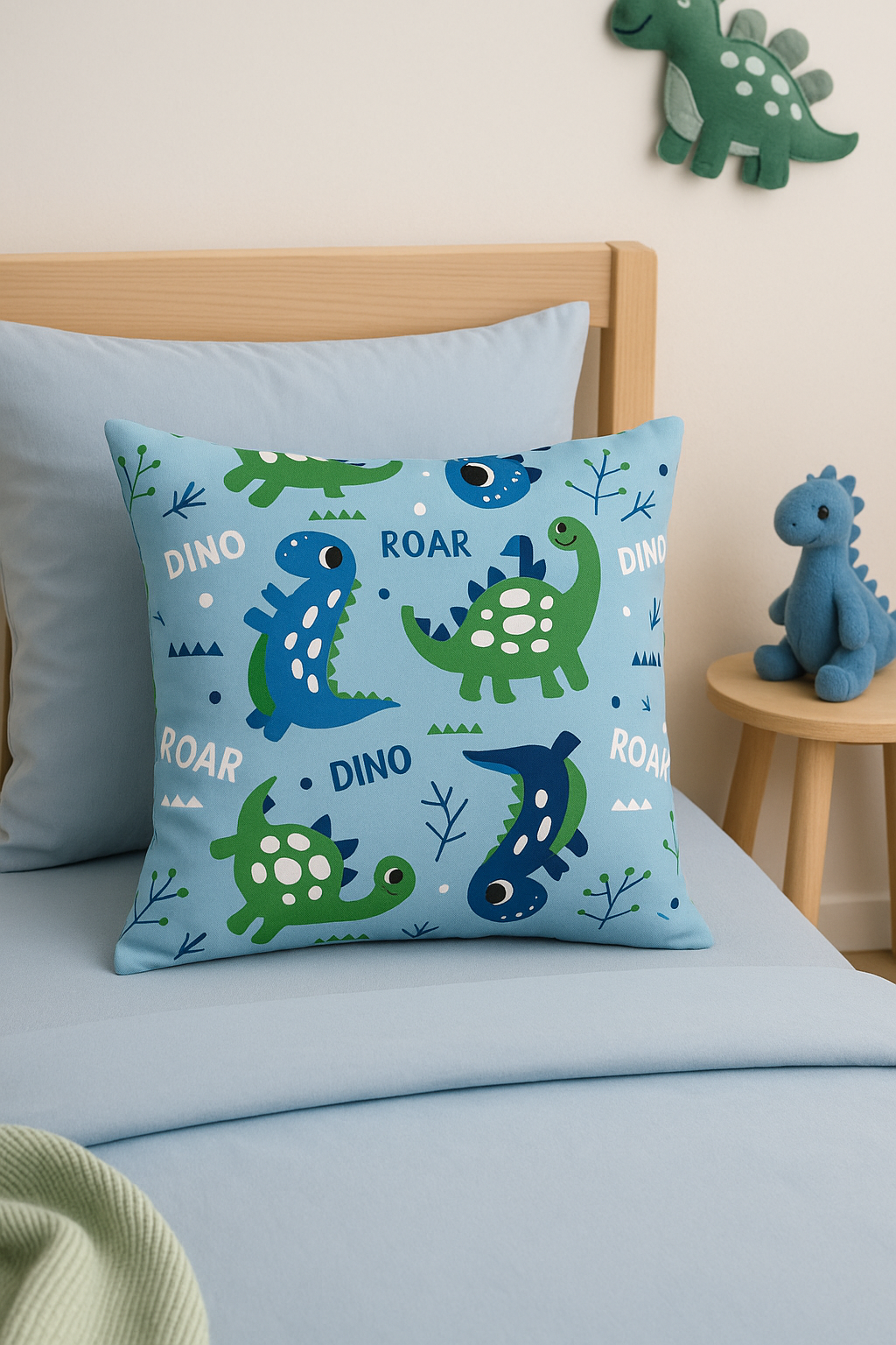 housse de coussin dinosaure mignon pour canapé voiture ou bureau - vue 2 sur 2