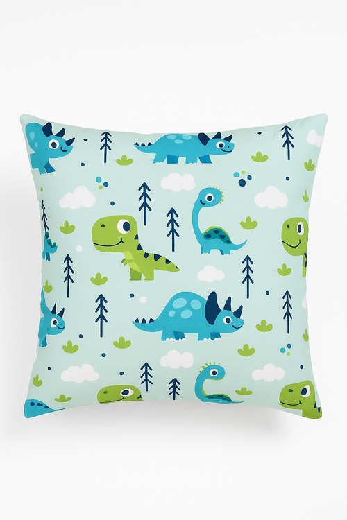 housse de coussin dinosaure mignon pour décoration intérieure élégante