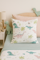 housse de coussin dinosaure mignon pour décoration intérieure élégante