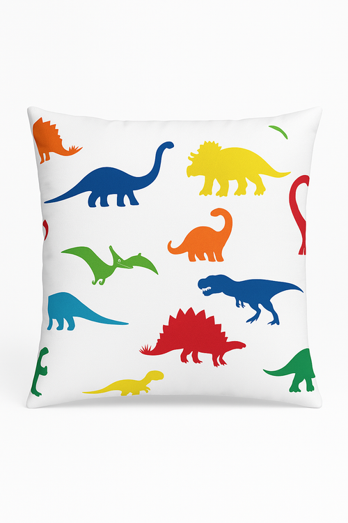 housse de coussin dinosaure mignon pour décoration maison luxueuse