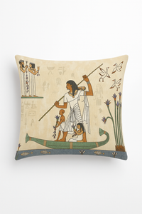 housse de coussin égyptienne décorative pour canapé et salon