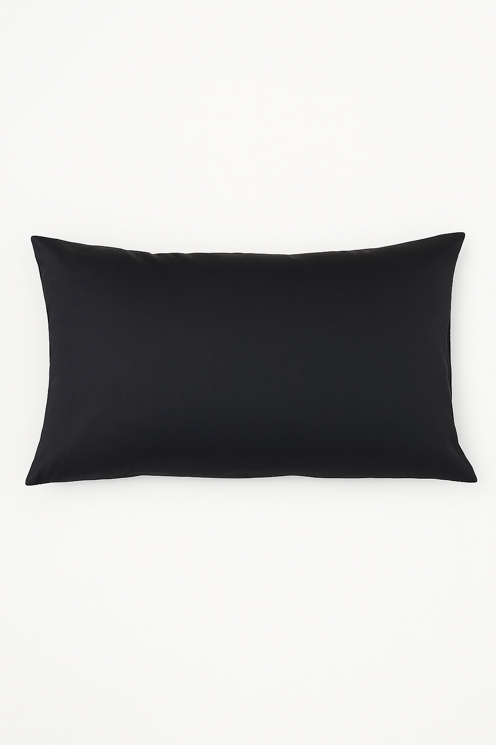 housse de coussin en sergé coton rayée à fermeture éclair