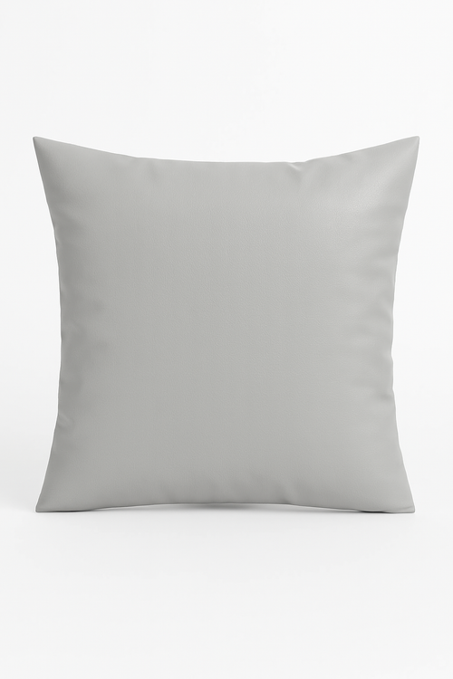 housse de coussin en similicuir pour canapé élégant