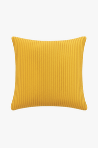 housse de coussin en velours côtelé rayé pour déco classique