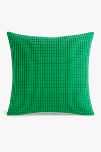housse de coussin en velours côtelé unie plusieurs tailles disponibles