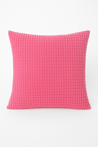 housse de coussin en velours côtelé grain de maïs décorative