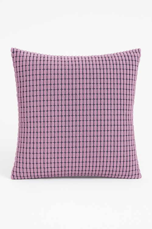 housse de coussin en velours côtelé motif grain de maïs grande taille