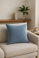 housse de coussin en velours côtelé motif grain de maïs grande taille