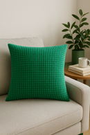 housse de coussin en velours côtelé pour canapé lit décoratif