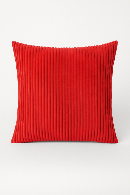 housse de coussin en velours côtelé rayé 45 50 60 cm