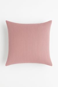 housse de coussin en velours côtelé rayé décoration simple classique