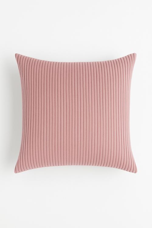 housse de coussin en velours côtelé rayé décoration simple classique
