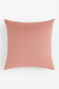 housse de coussin en velours côtelé uni 40 à 70 cm