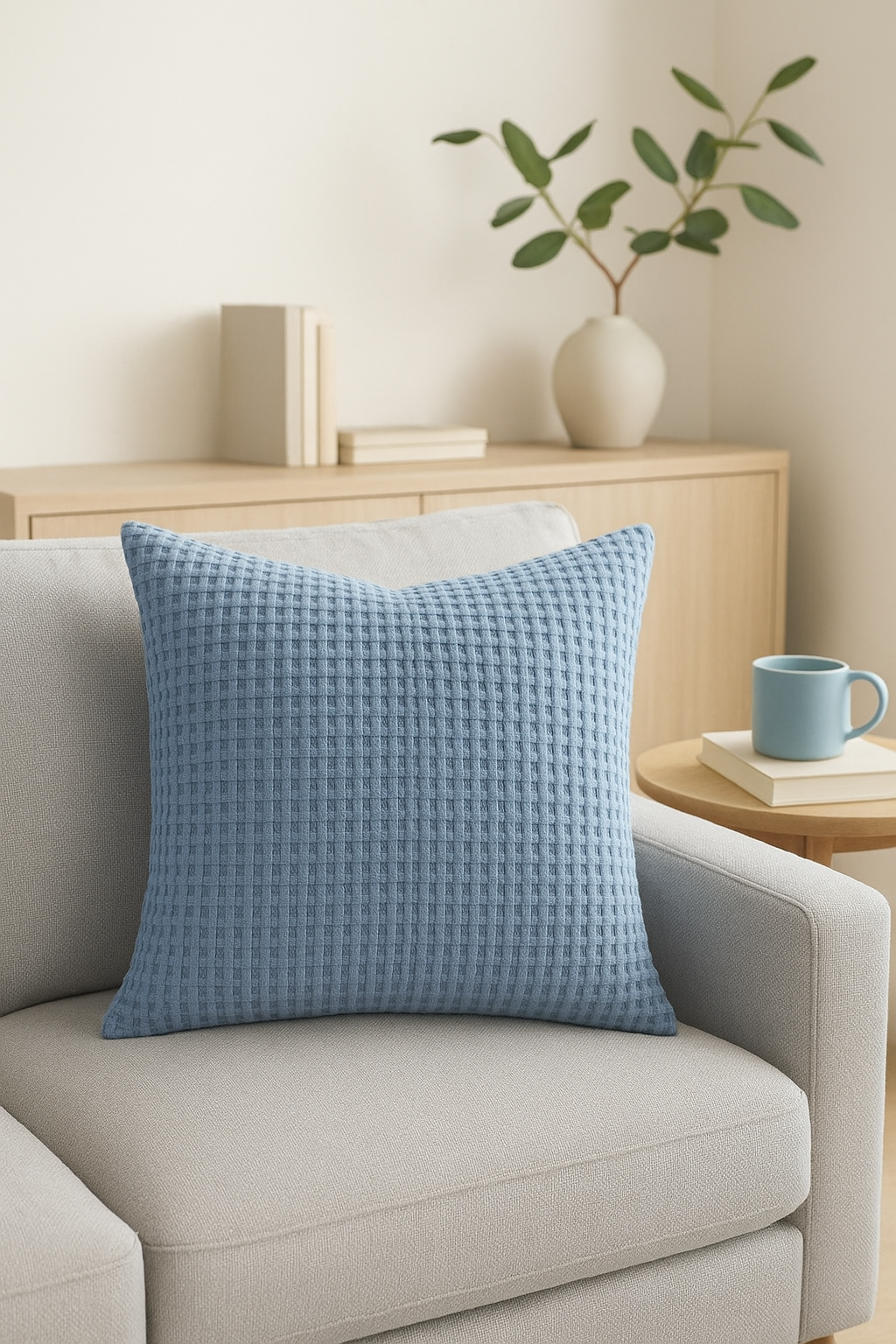 housse de coussin en velours côtelé unie 30x45 35x50 40x60 cm
