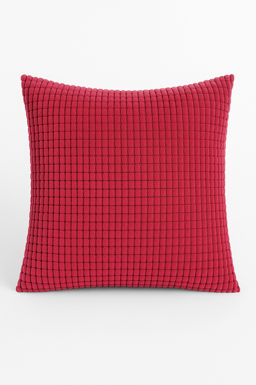 housse de coussin en velours grain de maïs grande taille décorative