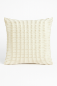 housse de coussin en velours grain de maïs grande taille décorative