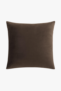 housse de coussin en velours sur mesure couleur unie 40 à 60 cm