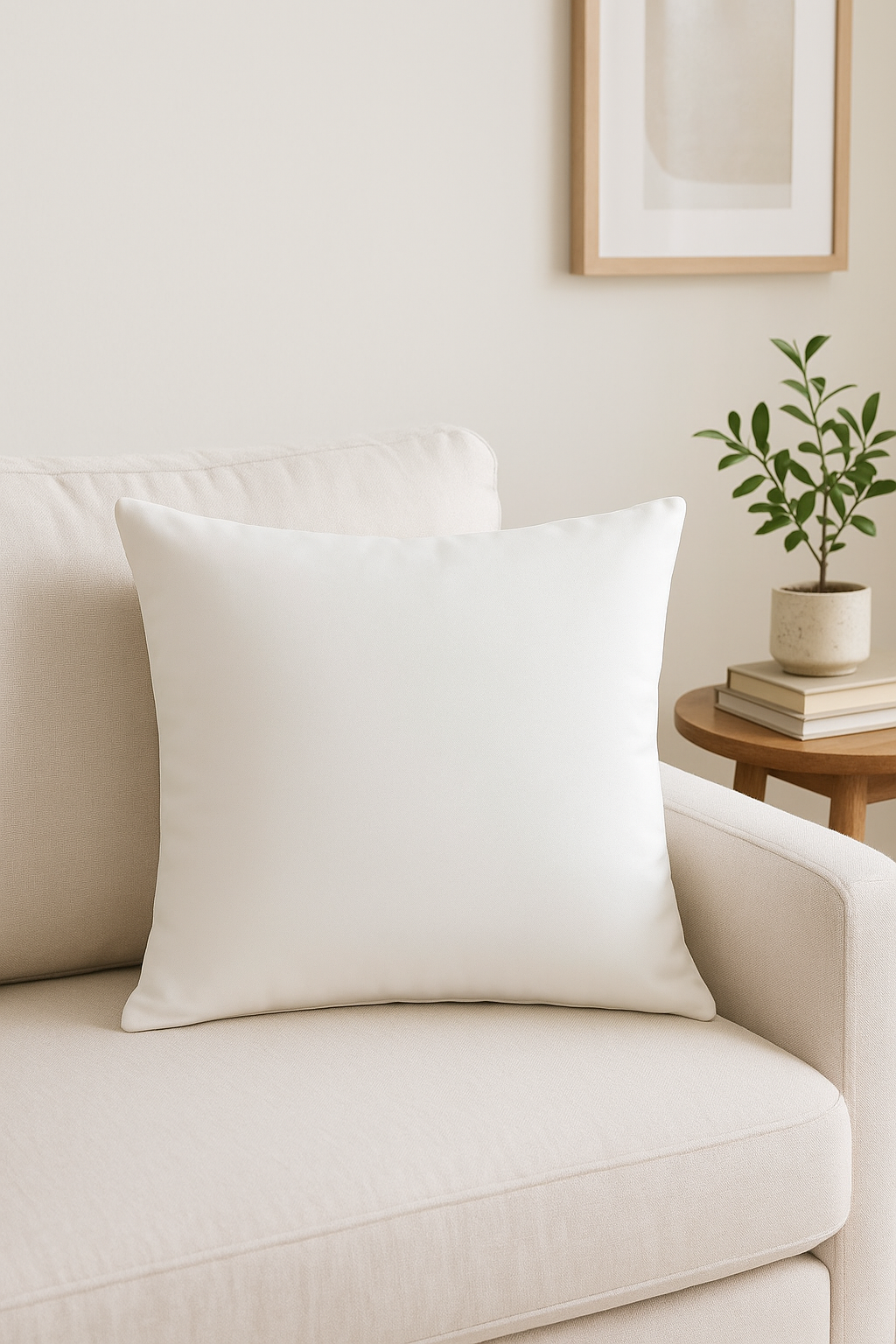 housse de coussin en velours uni personnalisable 40 à 60 cm - vue 2 sur 2