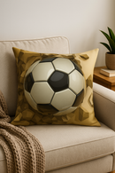 housse de coussin football pour décoration intérieure moderne