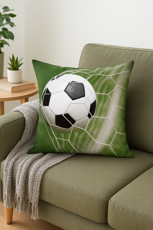 housse de coussin football pour décoration intérieure moderne - vue 2 sur 2