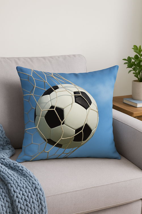 housse de coussin football pour décoration intérieure moderne - vue 2 sur 2