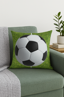 housse de coussin football pour décoration intérieure originale