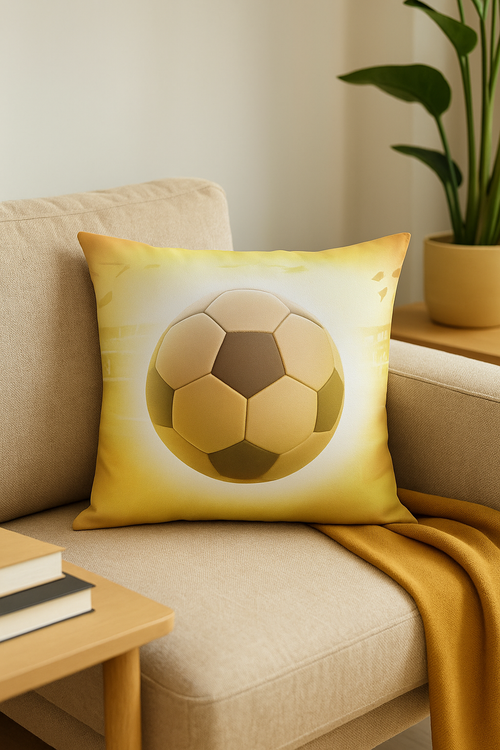 housse de coussin football pour passionnés de sport - vue 2 sur 2