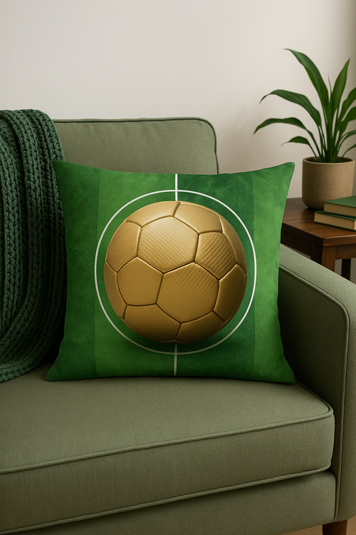 housse de coussin football pour passionnés de sport - vue 2 sur 2