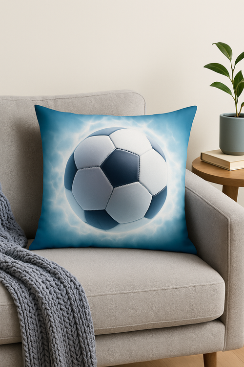 housse de coussin football pour passionnés de sport - vue 2 sur 2