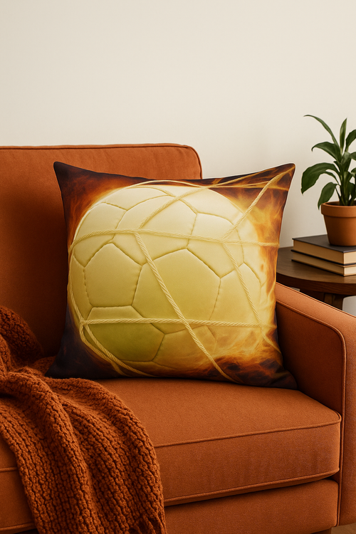 housse de coussin football pour passionnés de sport - vue 2 sur 2