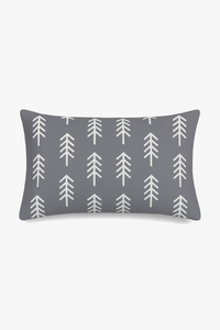 housse de coussin géométrique gris patchwork décorative pour intérieur