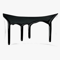 housse de coussin géométrique noir et blanc pour canapé