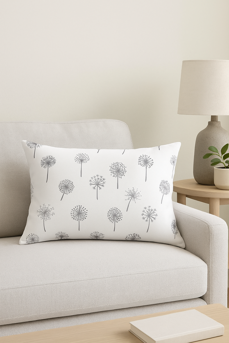 housse de coussin géométrique gris patchwork décoratif pour lit ou canapé