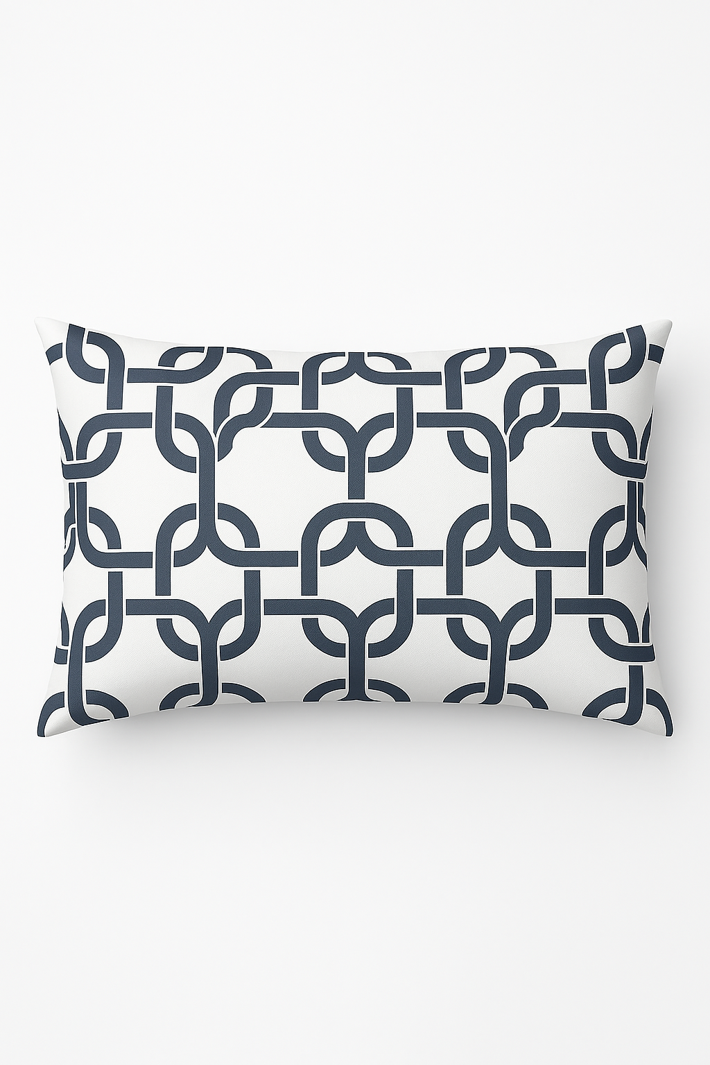 housse de coussin géométrique gris patchwork pour décoration intérieure