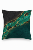 housse de coussin géométrique style ethnique luxe or clair