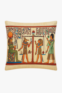 housse de coussin égyptienne décorative pour salon et canapé