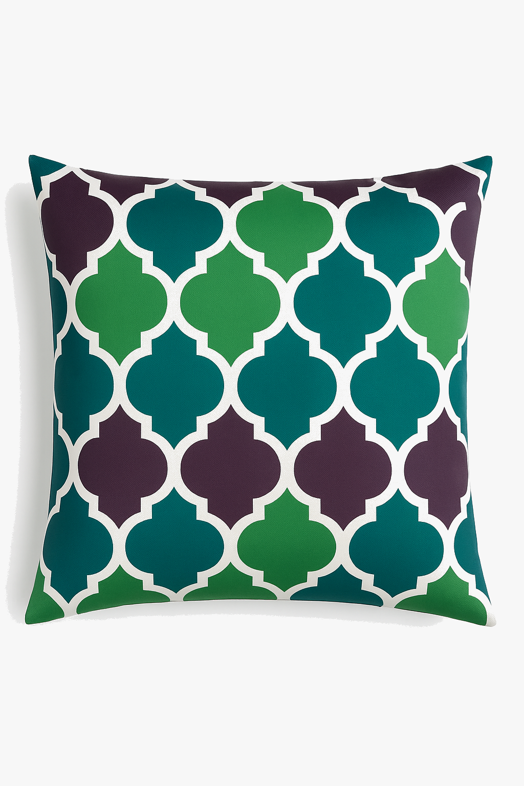 housse de coussin imperméable été imprimé coloré 50 x 70 cm