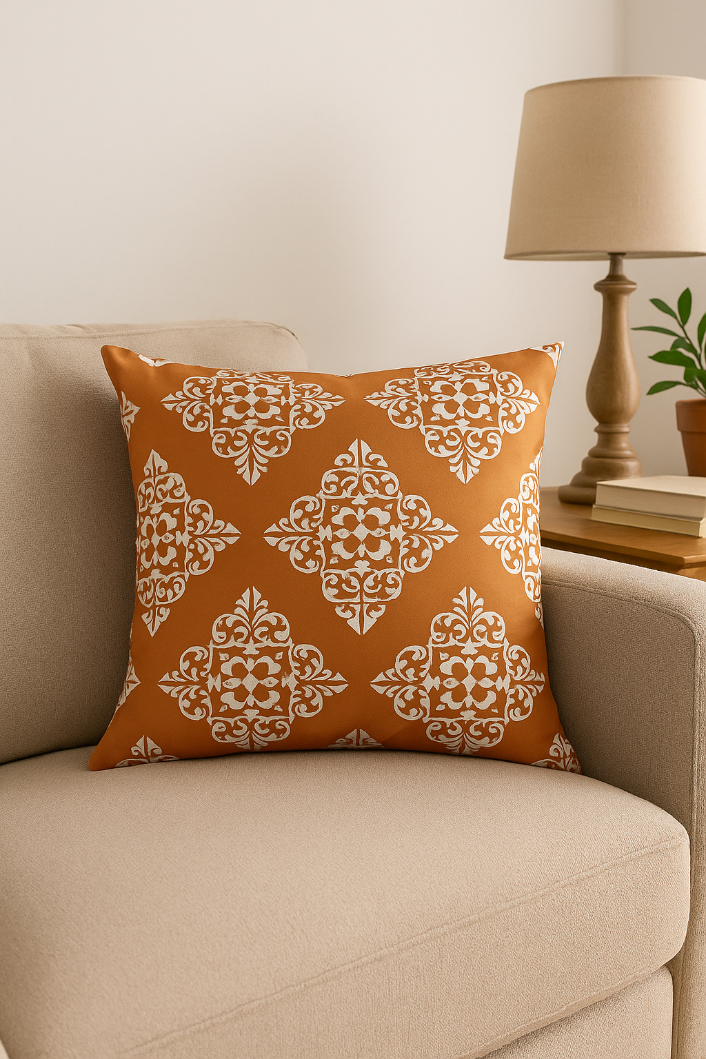 housse de coussin imperméable à imprimé coloré pour extérieur 50 x 70 cm - vue 2 sur 2