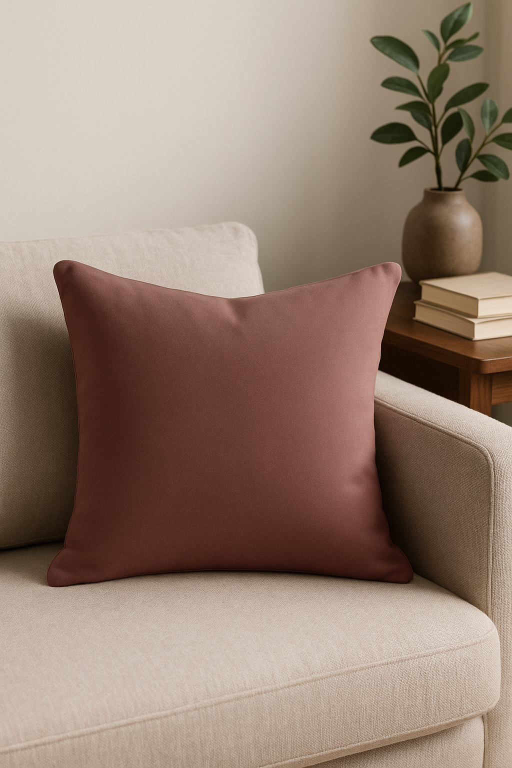 housse de coussin imperméable en sergé sur mesure pour intérieur extérieur - vue 2 sur 2
