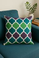 housse de coussin imperméable été imprimé coloré 50 x 70 cm