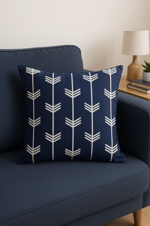 housse de coussin imperméable imprimée pour extérieur 40 à 60 cm - vue 2 sur 2