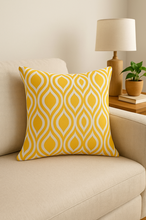 housse de coussin imperméable imprimée pour extérieur 40 à 60 cm - vue 2 sur 2