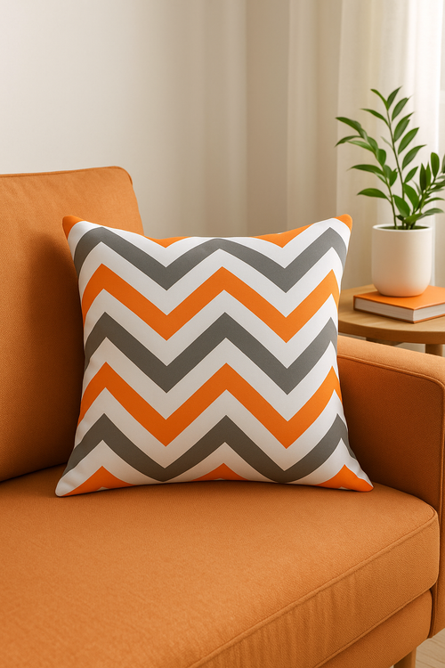 housse de coussin imperméable imprimée pour extérieur jardin terrasse - vue 2 sur 2