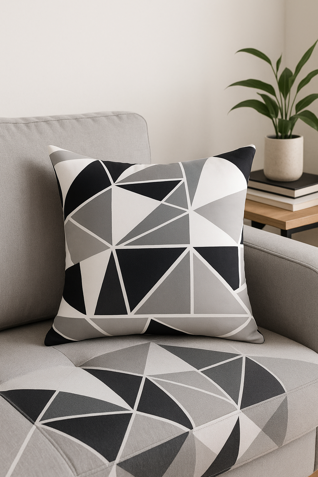 housse de coussin imperméable imprimée pour extérieur jardin terrasse - vue 2 sur 2