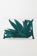 housse de coussin imprimée fleurs tropicales 30x50 cm décorative