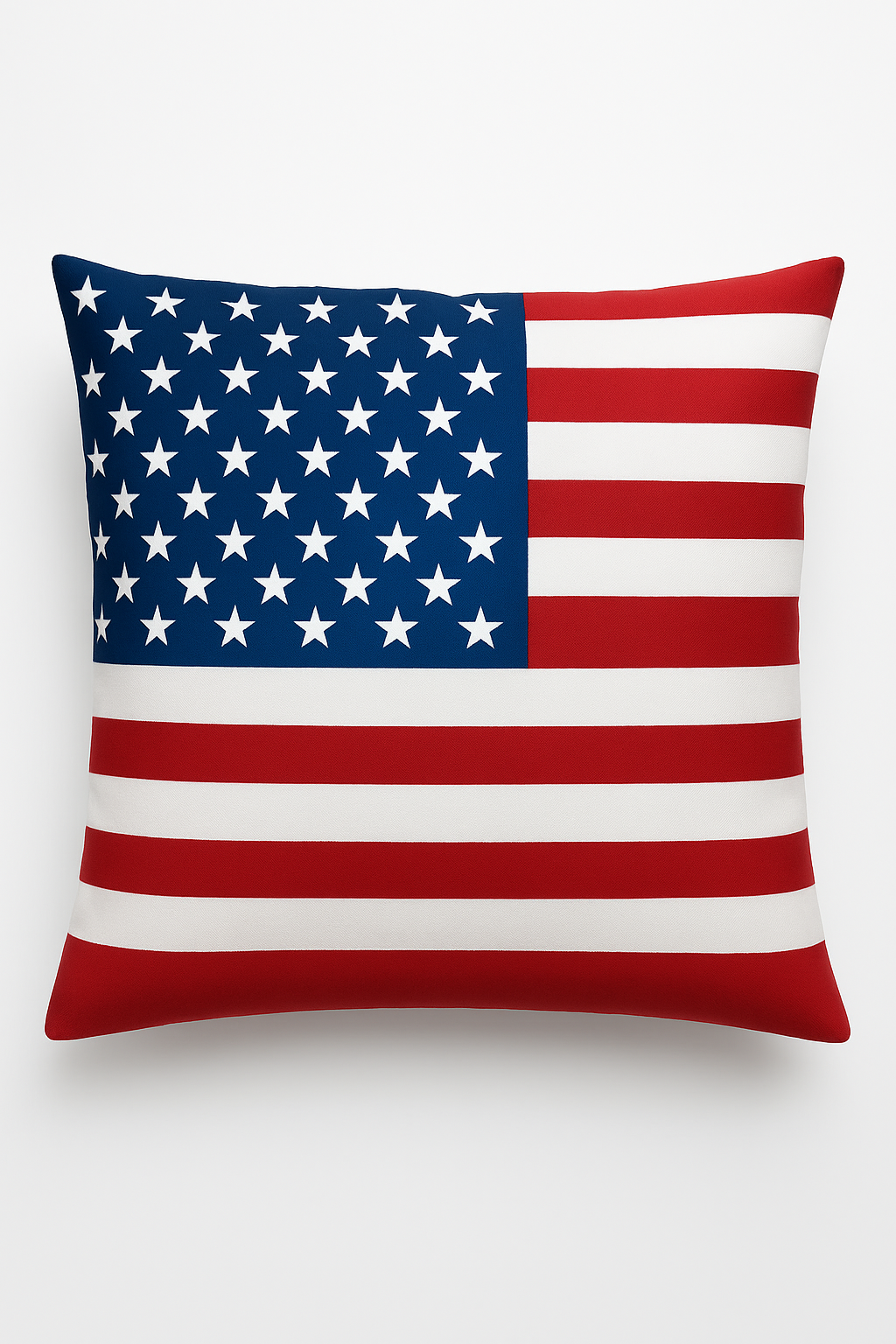 housse de coussin imprimée love usa pour le jour de l'indépendance
