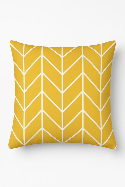 housse de coussin jaune motif tournesol créatif 45x45 cm