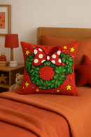 housse de coussin mickey et minnie pour noël