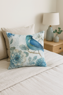 housse de coussin motif floral ginkgo pour canapé et lit