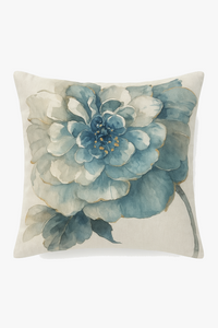 housse de coussin motif floral ginkgo pour salon et chambre